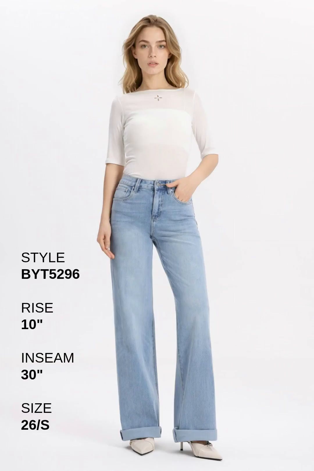 ELOWEN MID RISE STRAIGHT Fashion Product Video