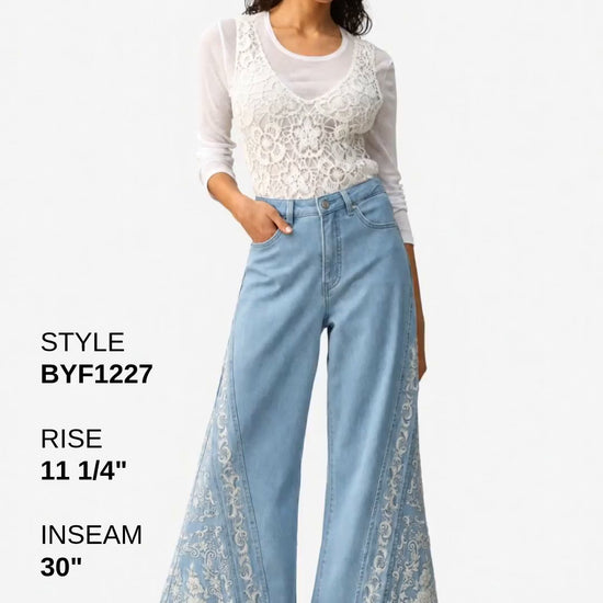HIGH RISE FLARE Fashion Product Video