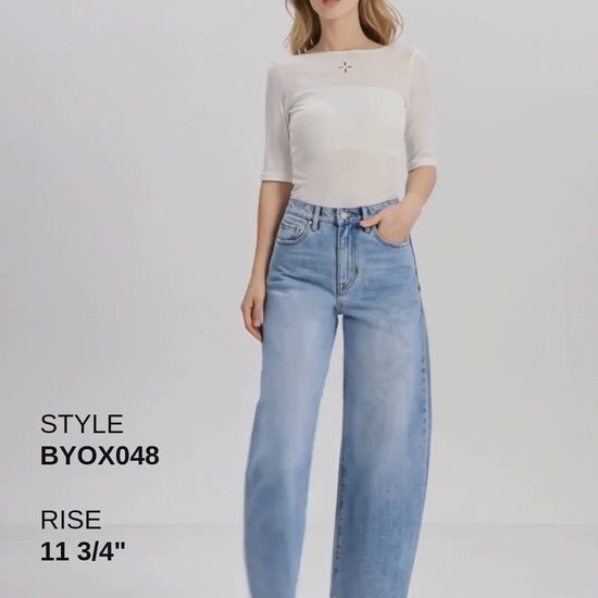 TAMSIN HIGH RISE BARREL Fashion Product Video CUT
