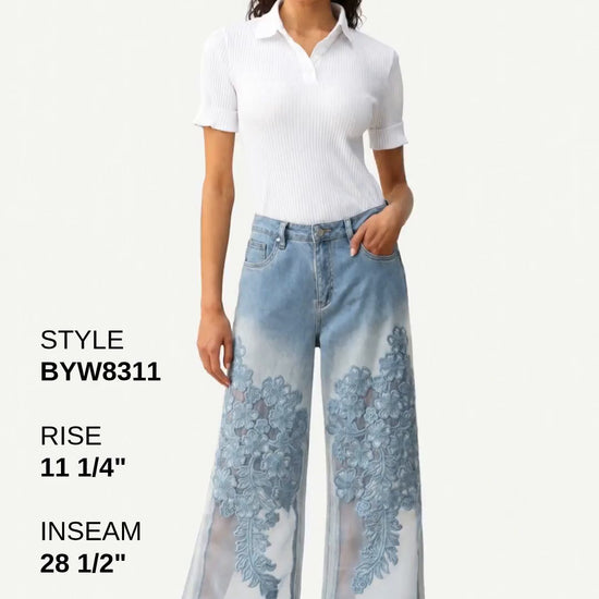 HIGH RISE WIDE LEG Fashion Product Video