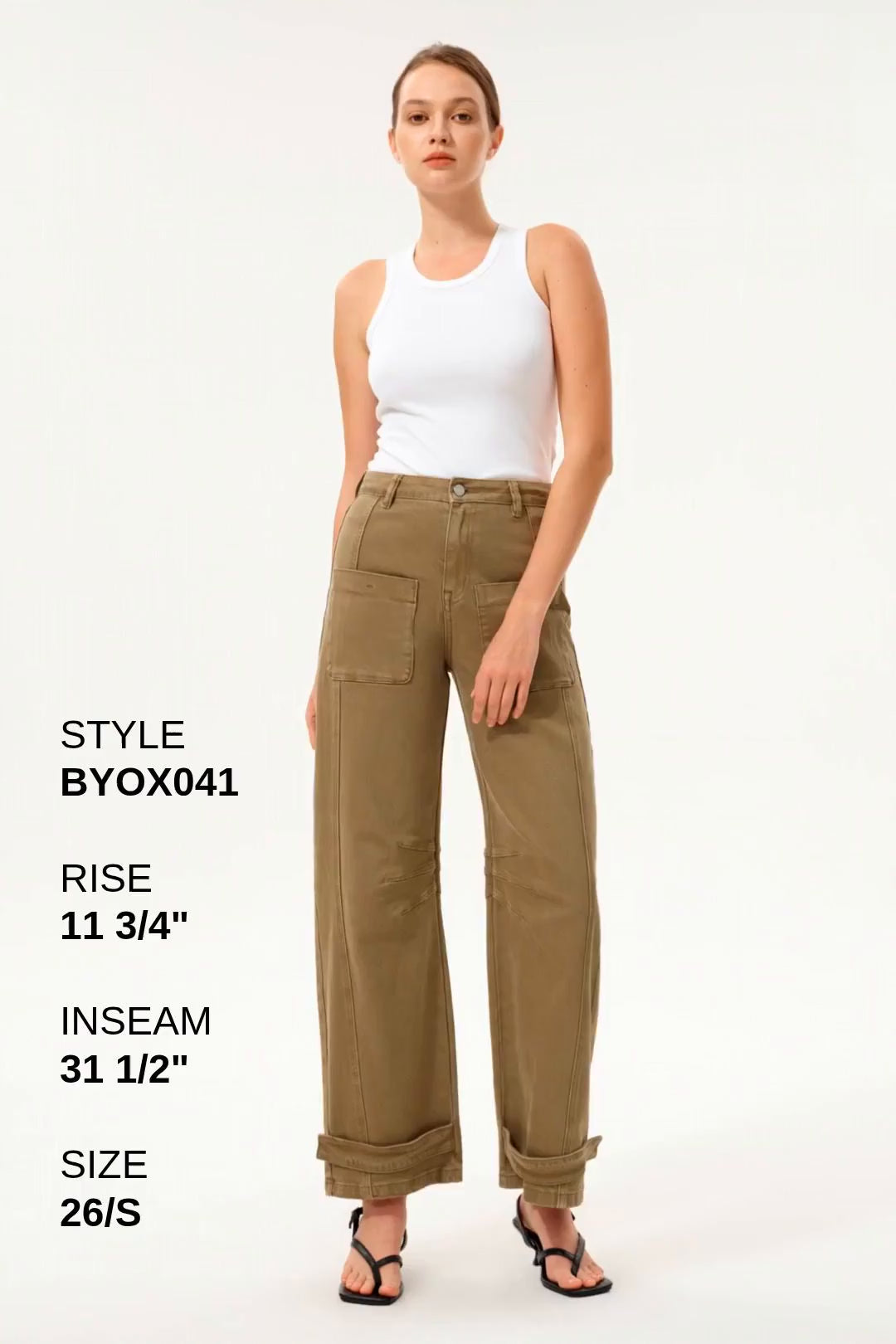 BERLIN HIGH RISE BARREL BYOX041 (BYCK2514) KINETIC Fashion Product Video