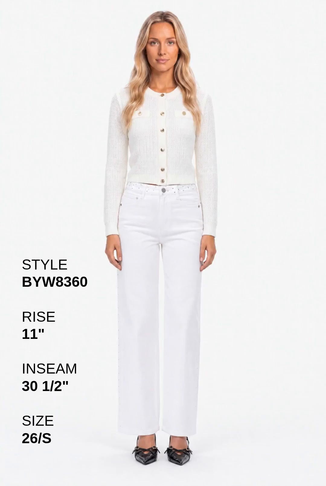 HIGH RISE WIDE LEG Fashion Product Video