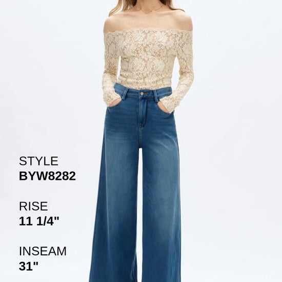 HIGH RISE WIDE LEG Fashion Product Video