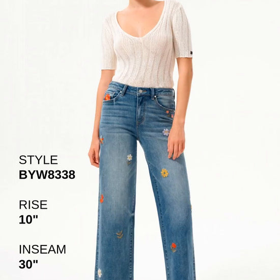 MID RISE WIDE LEG Fashion Product Video