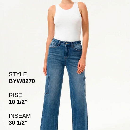TAMSIN HIGH RISE WIDE LEG Fashion Product Video