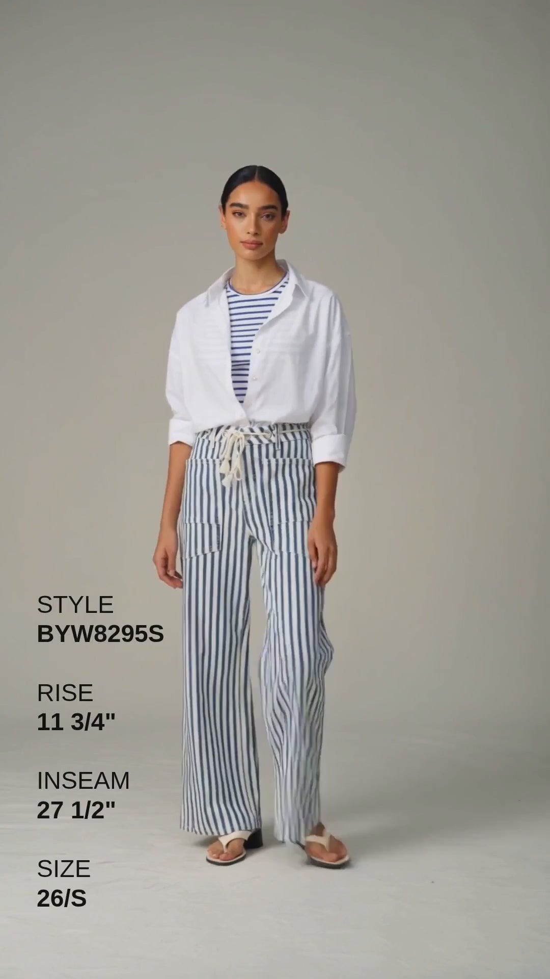 TAMSIN HIGH RISE WIDE LEG 27?'' Fashion Product Video CUT