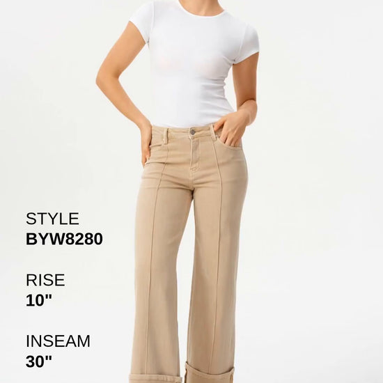 BRIAR MID RISE WIDE LEG Fashion Product Video
