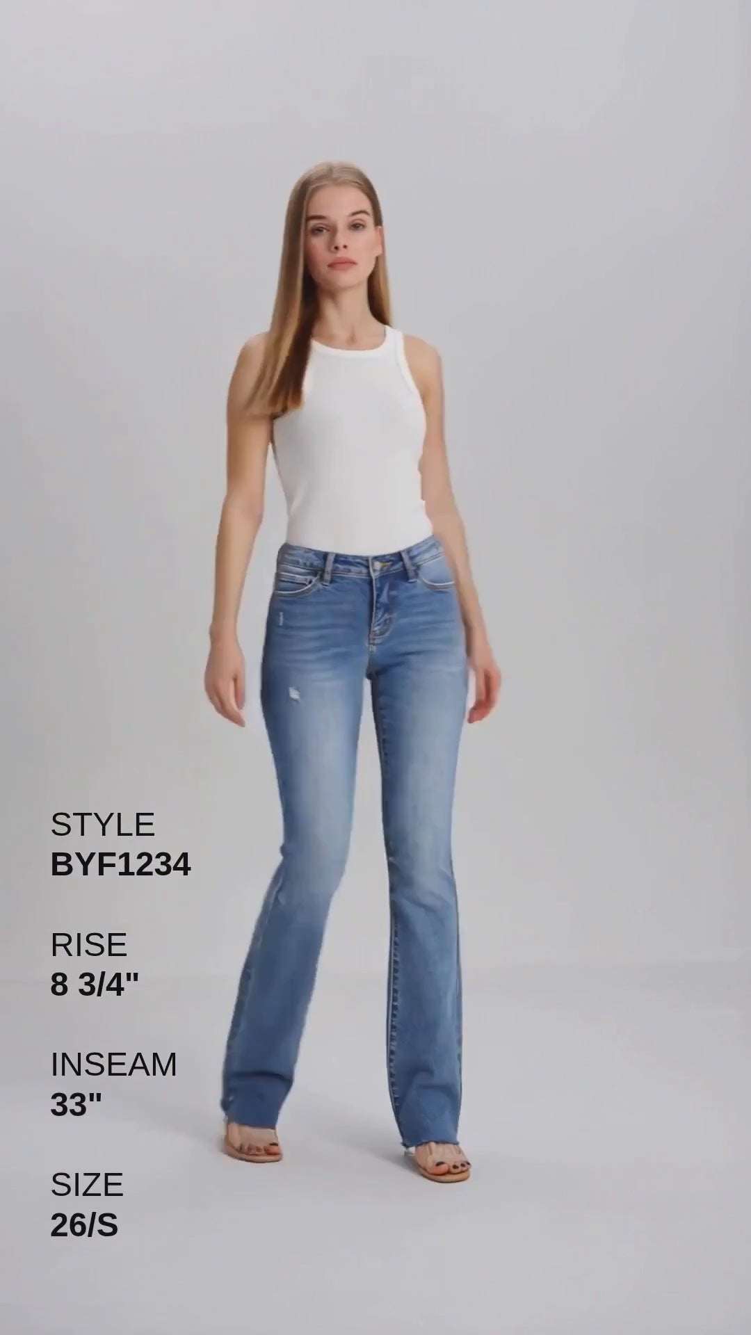 CAPE TOWN LOW RISE BOOTCUT Fashion Product Video CUT