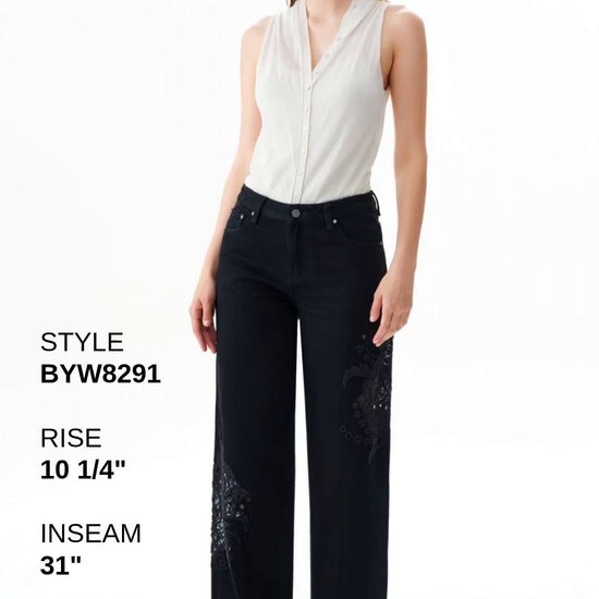 FLORA LOW RISE WIDE LEG Fashion Product Video