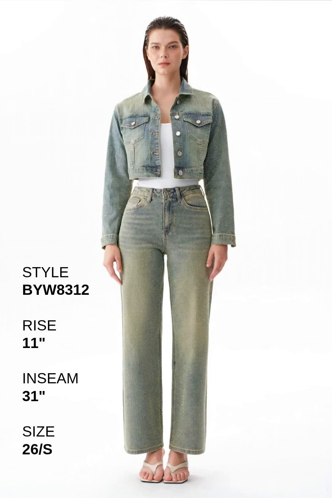 HIGH RISE WIDE LEG Fashion Product Video