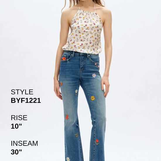 FLORA MID RISE BOOTCUT Fashion Product Video