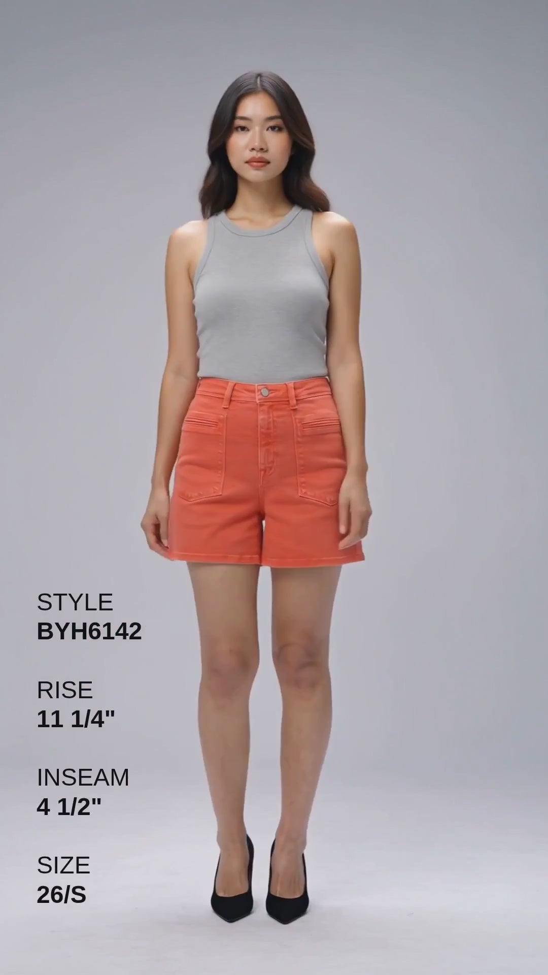 ELOWEN HIGH RISE SHORTS Fashion Product Video CUT
