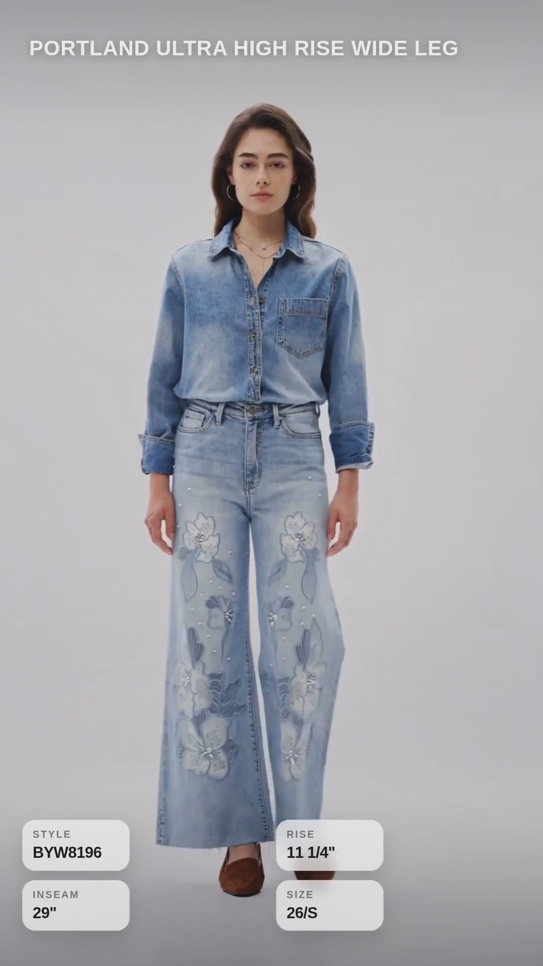 PORTLAND ULTRA HIGH RISE WIDE LEG Fashion Product Video CUT
