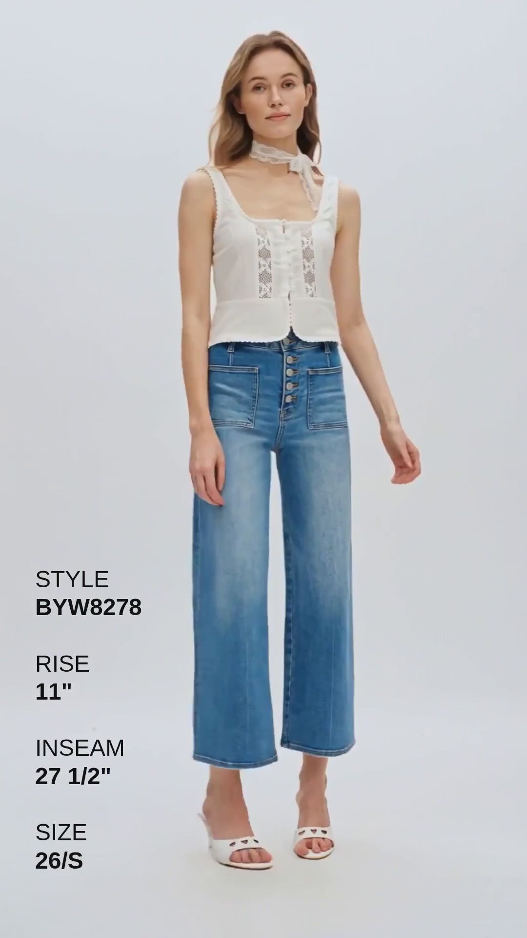 ORSON HIGH RISE WIDE LEG Fashion Product Video CUT