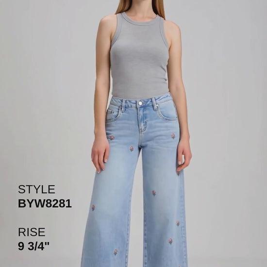 ROSALIND MID RISE WIDE LEG Fashion Product Video CUT