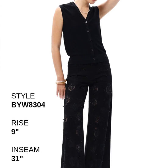 MID RISE WIDE LEG Fashion Product Video