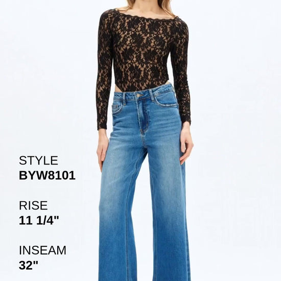 SUPER HIGH RISE WIDE LEG Fashion Product Video