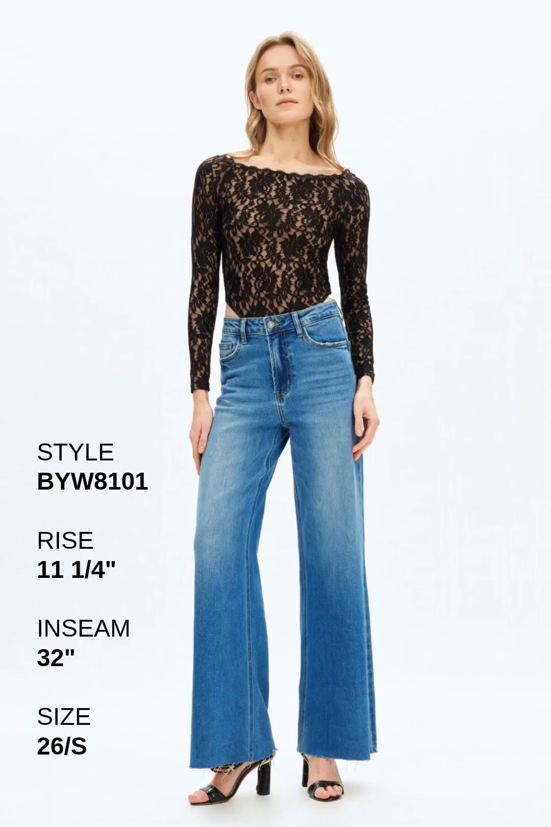 SUPER HIGH RISE WIDE LEG Fashion Product Video