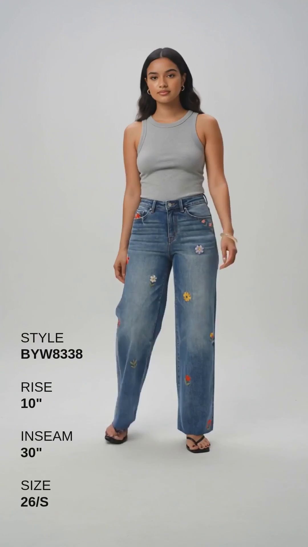 MID RISE WIDE LEG Fashion Product Video CUT