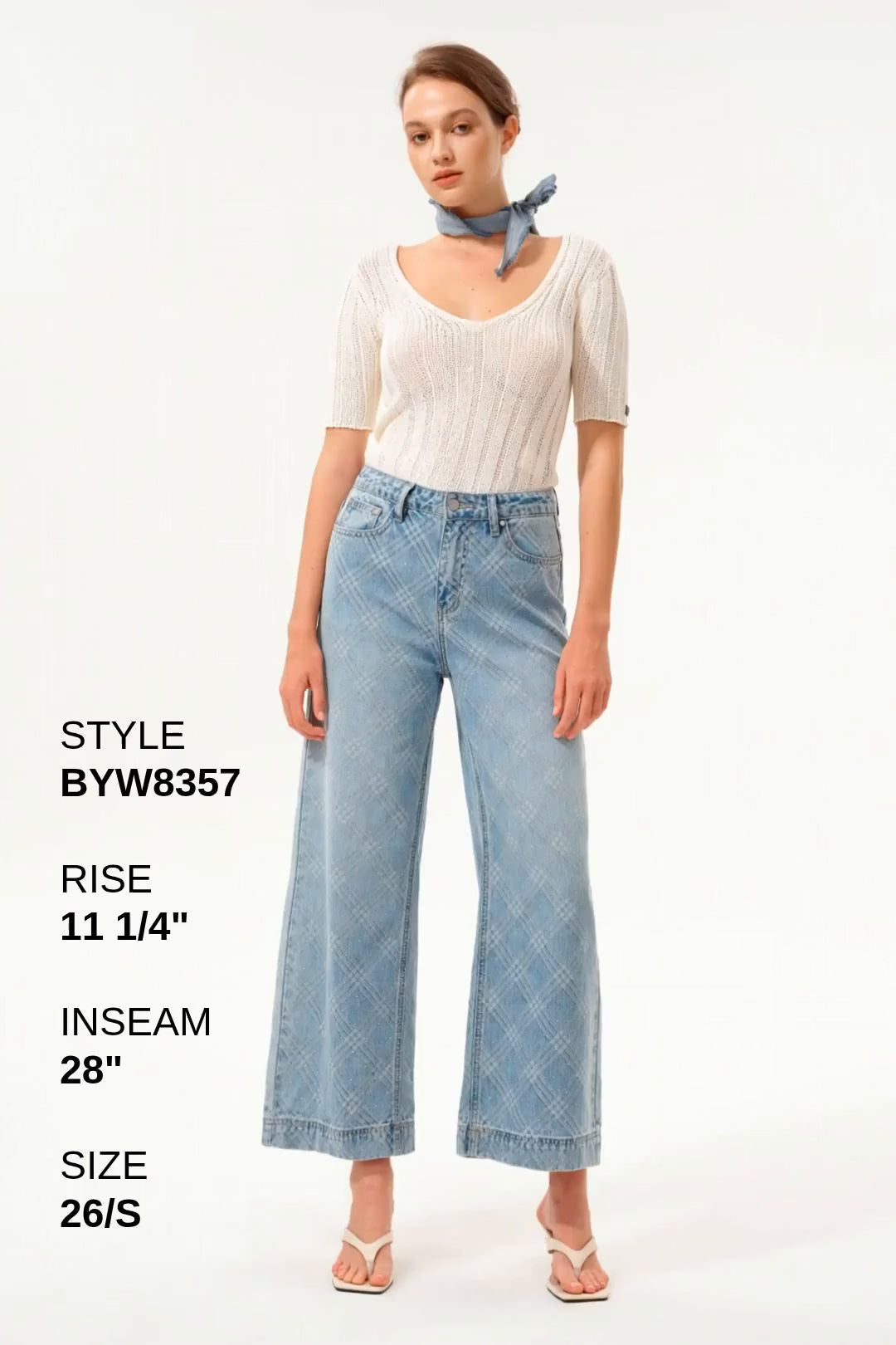NEW YORK HIGH RISE WIDE LEG Fashion Product Video
