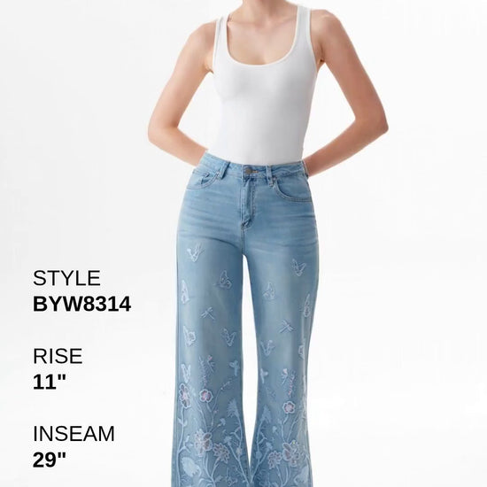 HIGH RISE WIDE LEG Fashion Product Video