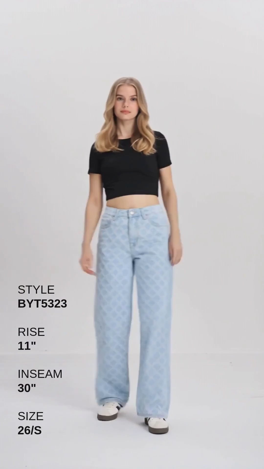 PARIS HIGH RISE STRAIGHT Fashion Product Video CUT
