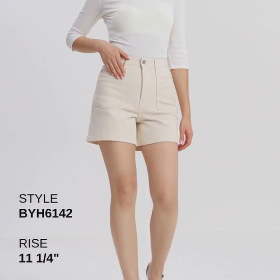 ELOWEN HIGH RISE SHORTS Fashion Product Video CUT