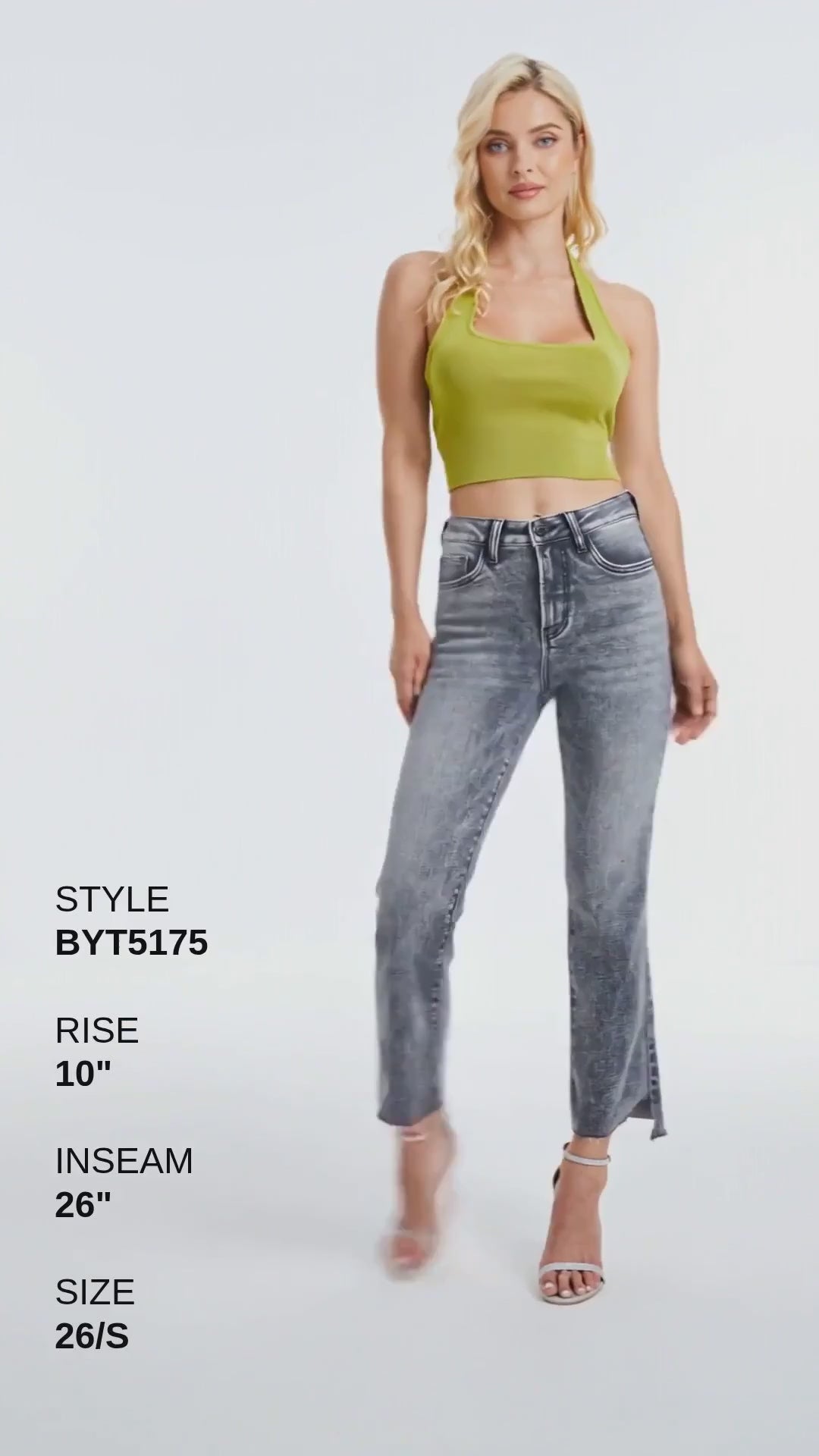 HIGH RISE STRAIGHT Fashion Product Video CUT