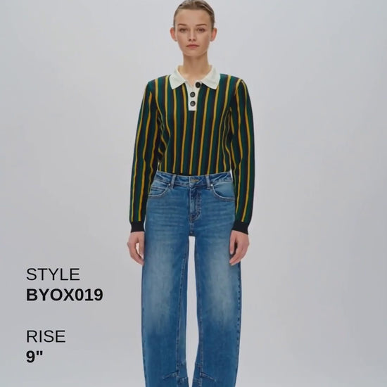 MID RISE BARREL LEG Fashion Product Video CUT