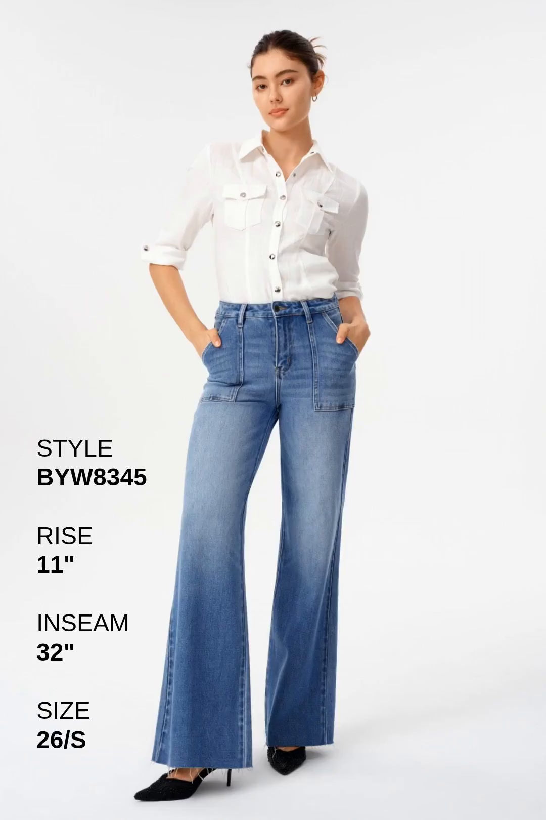 NEW YORK HIGH RISE WIDE LEG Fashion Product Video