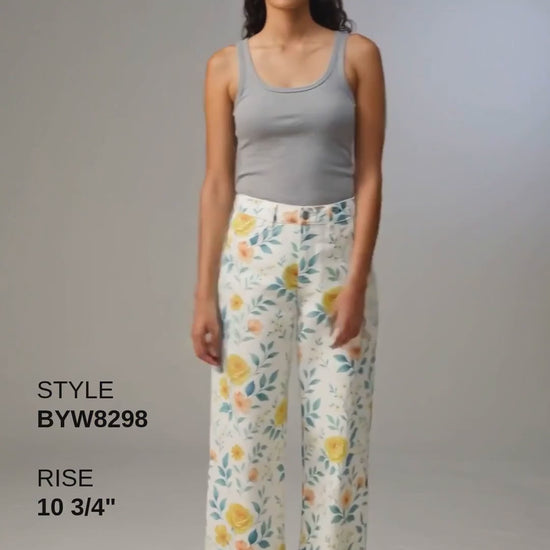 FLORA HIGH RISE WIDE LEG Fashion Product Video CUT