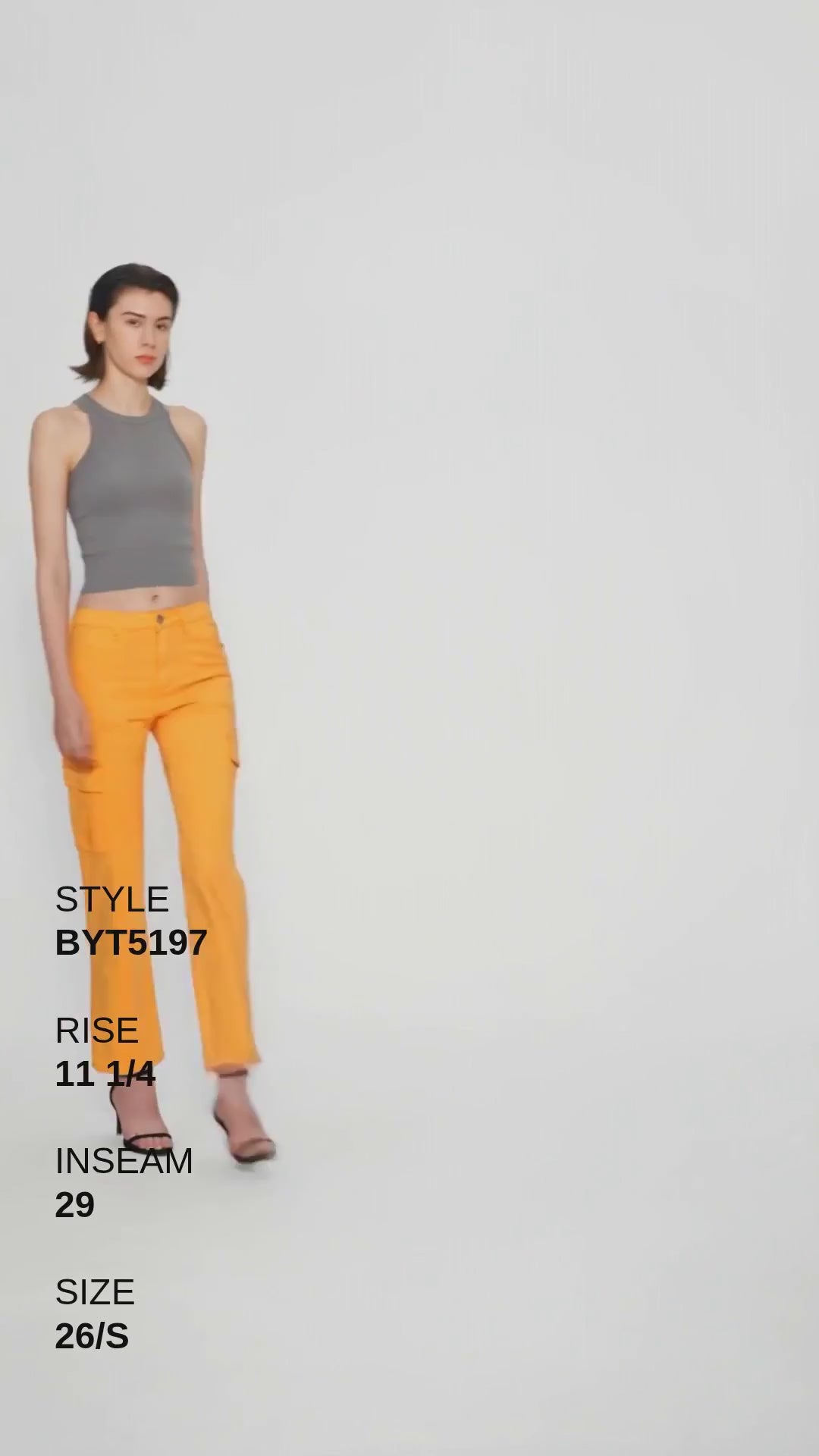 ANGEL HIGH RISE STRAIGHT Fashion Product Video CUT