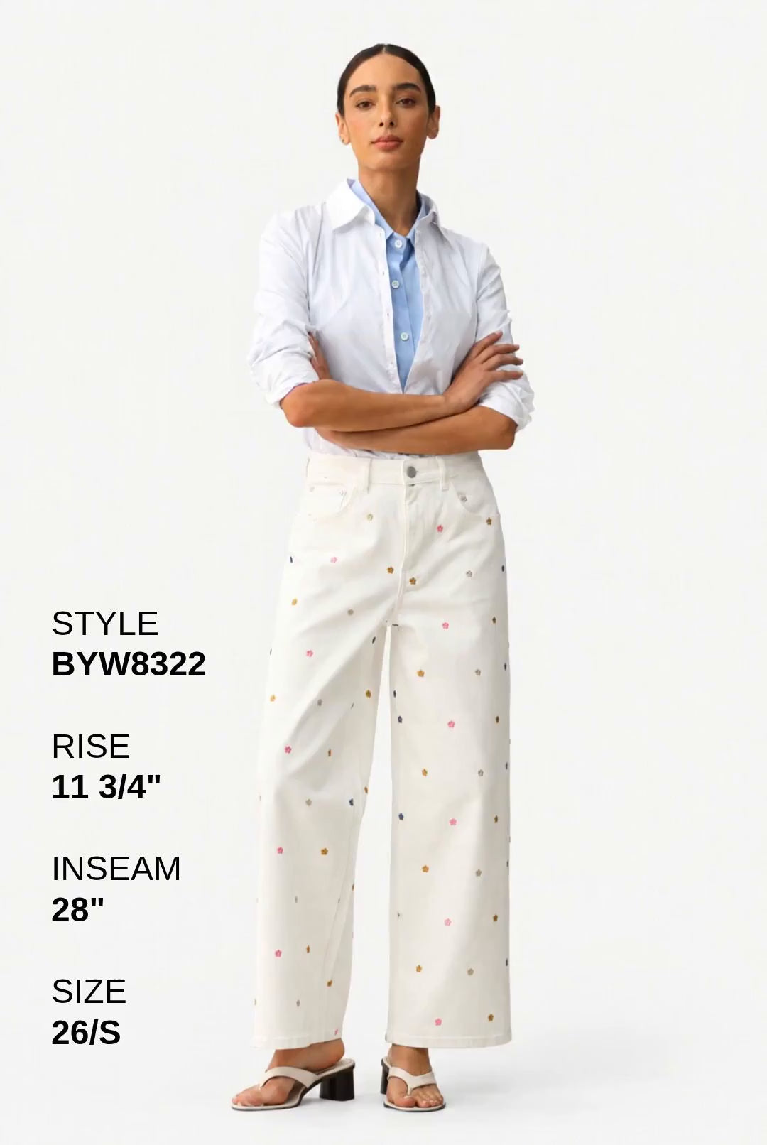 HIGH RISE WIDE LEG Fashion Product Video