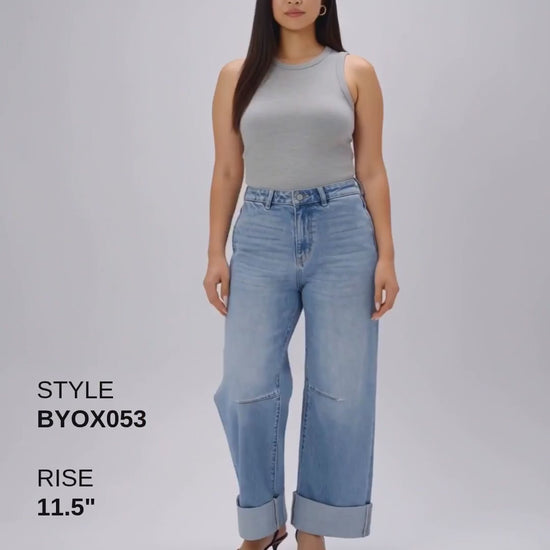 BERLIN HIGH RISE BARREL BYOX053 (BYGG2027) PALLIDUS Fashion Product Video CUT