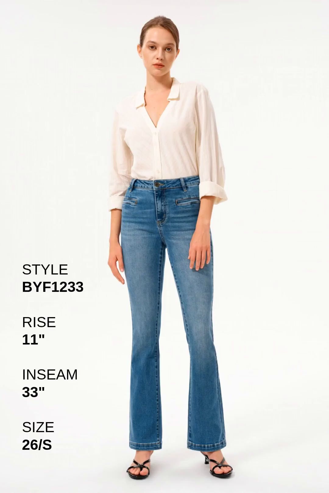 LISBON HIGH RISE BOOTCUT Fashion Product Video