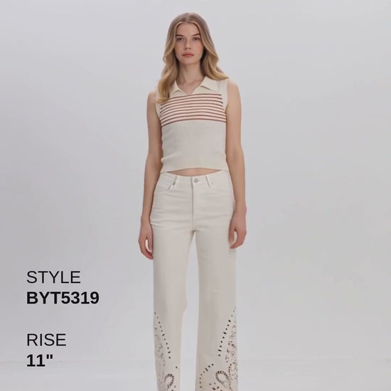 PARIS HIGH RISE STRAIGHT Fashion Product Video CUT