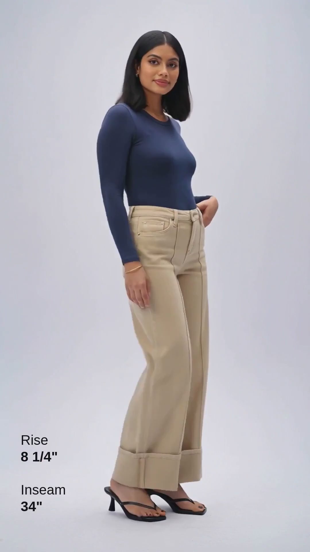 BRIAR MID RISE WIDE LEG Fashion Product Video CUT