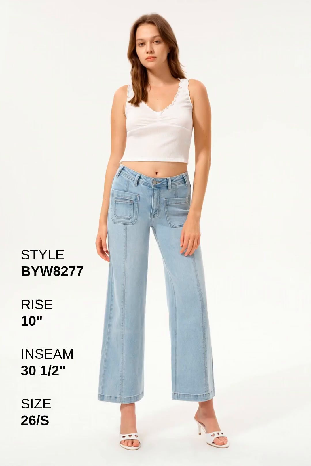 BRIAR MID RISE WIDE LEG Fashion Product Video