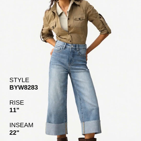HIGH RISE WIDE LEG Fashion Product Video