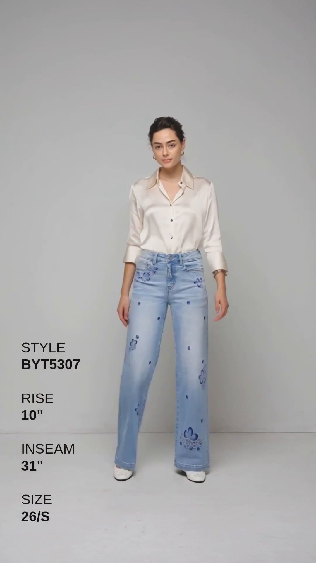 MID RISE STRAIGHT Fashion Product Video CUT