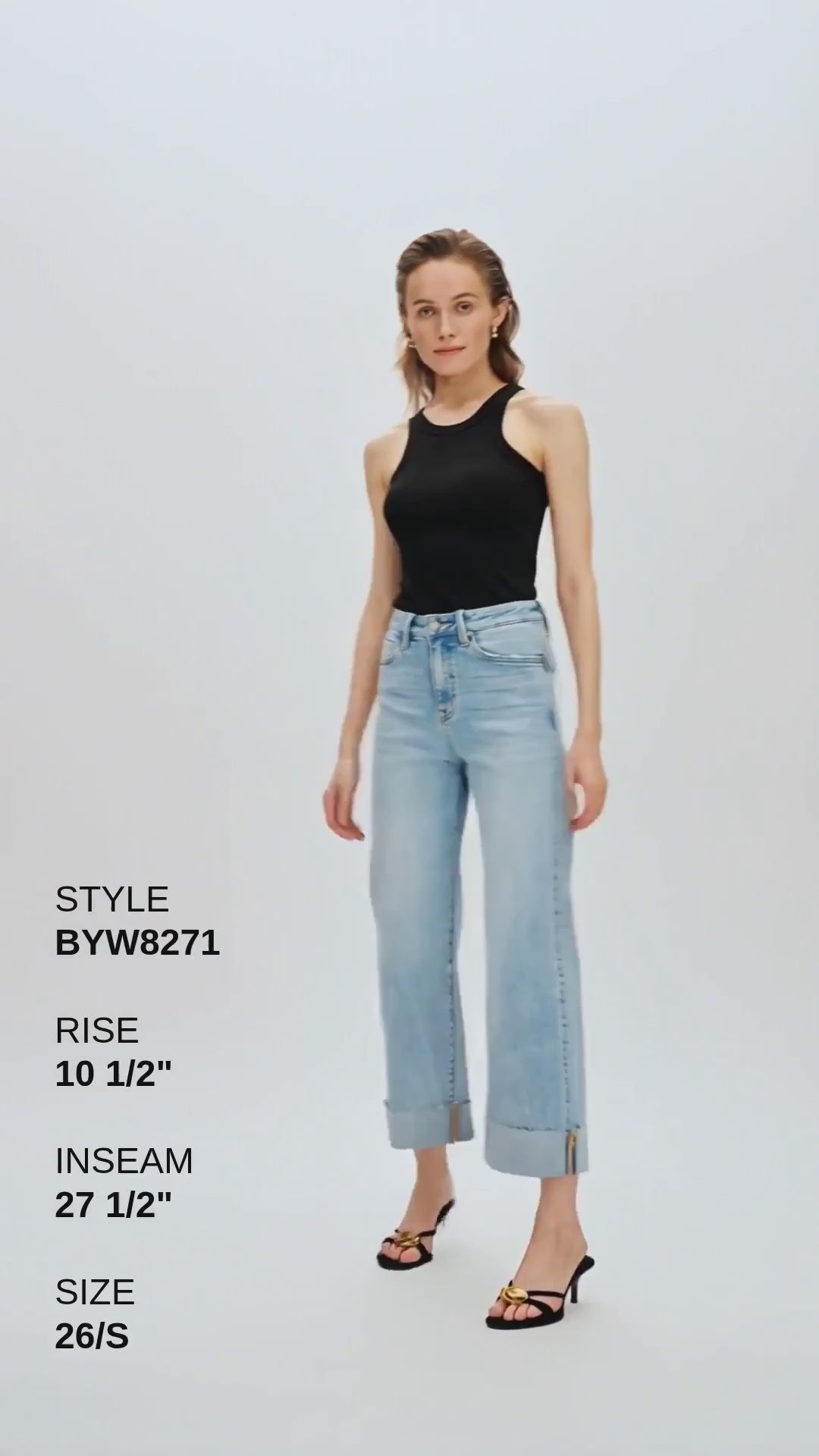 ZEPHYRINE HIGH RISE WIDE LEG Fashion Product Video CUT