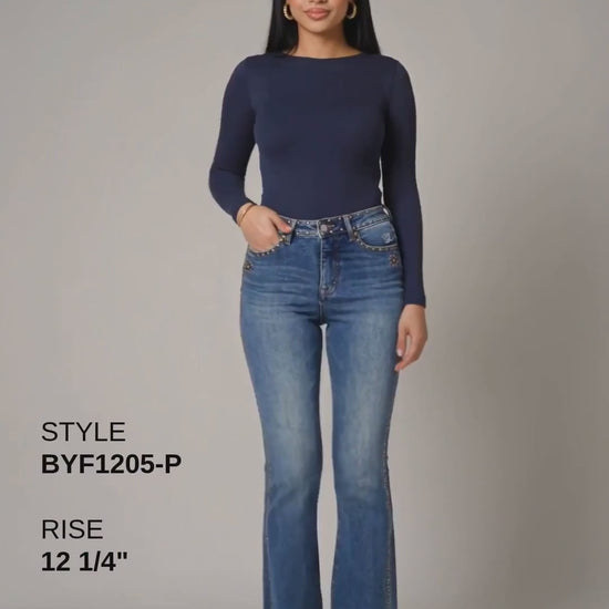 PLUS HIGH RISE BOOTCUT Fashion Product Video CUT