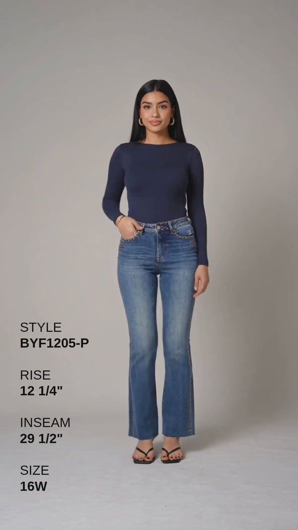 PLUS HIGH RISE BOOTCUT