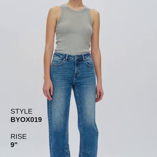 MID RISE BARREL LEG Fashion Product Video CUT