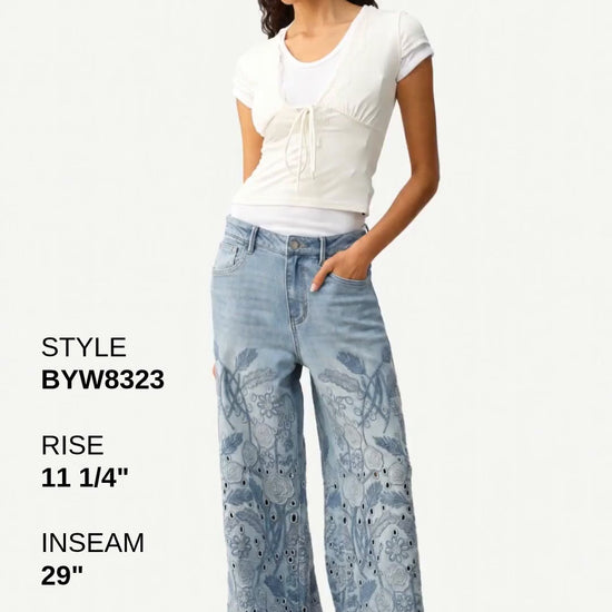 HIGH RISE WIDE  LEG Fashion Product Video