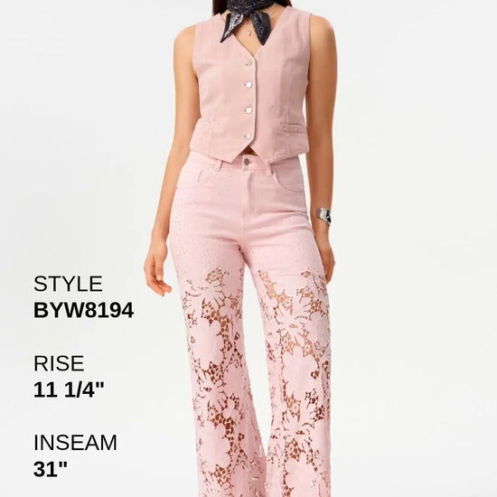 FLORA HIGH RISE WIDE LEG Fashion Product Video