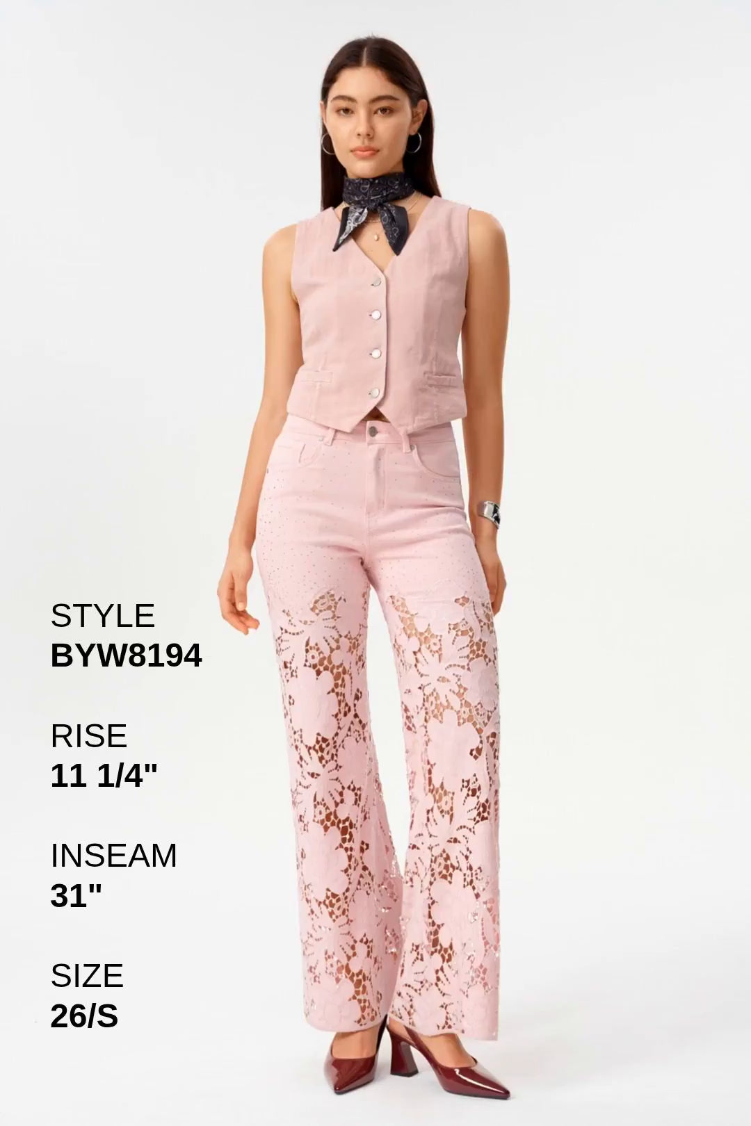 FLORA HIGH RISE WIDE LEG Fashion Product Video