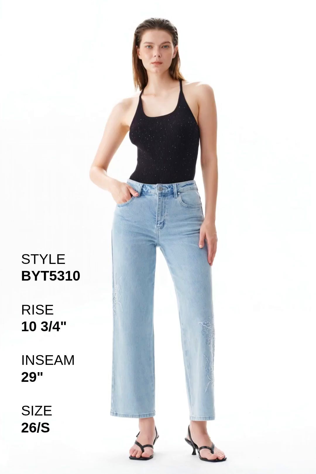 HIGH RISE STRAIGHT Fashion Product Video