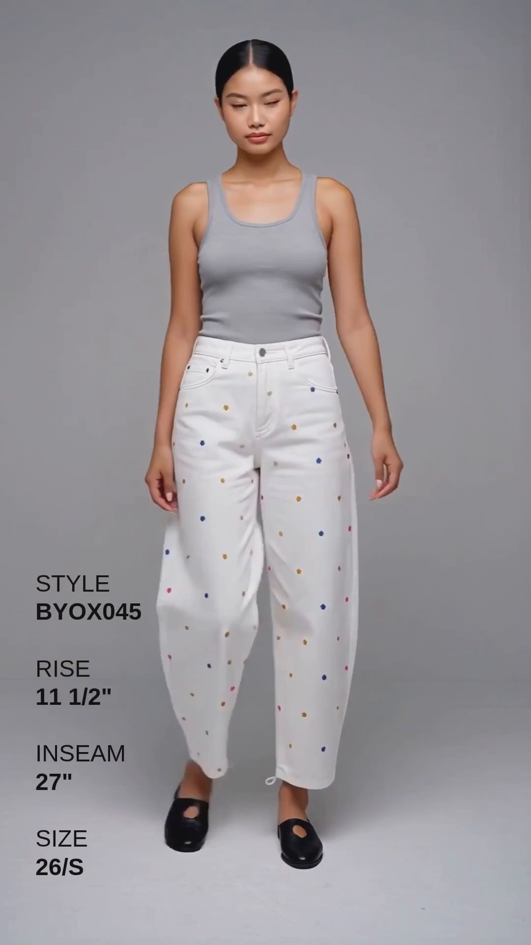 BERLIN HIGH RISE BARREL Fashion Product Video CUT