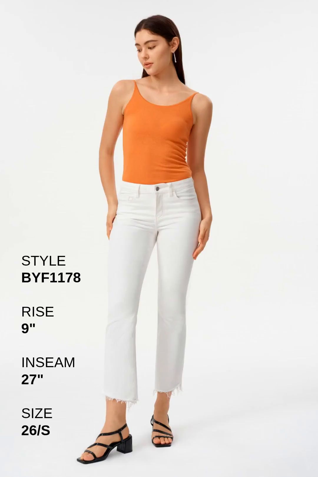 MID RISE BOOTCUT Fashion Product Video